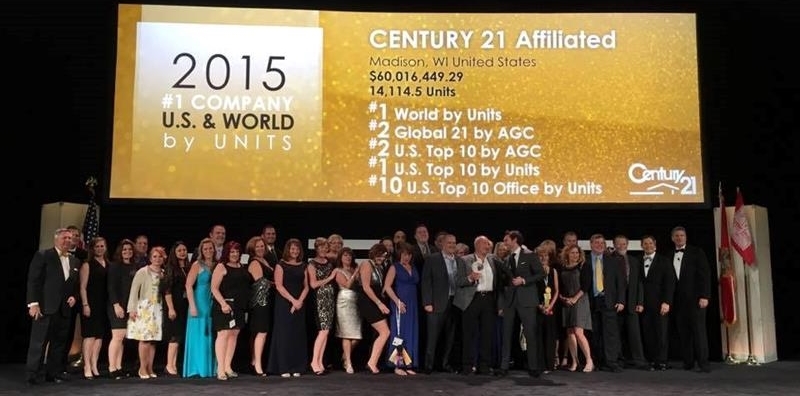 CENTURY 21 Affiliated Named #1 In The World And Breaks Transactions Record