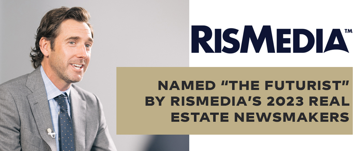 Dan Kruse named "The Futurist" by Rismedia's 2023 real estate newsmakers