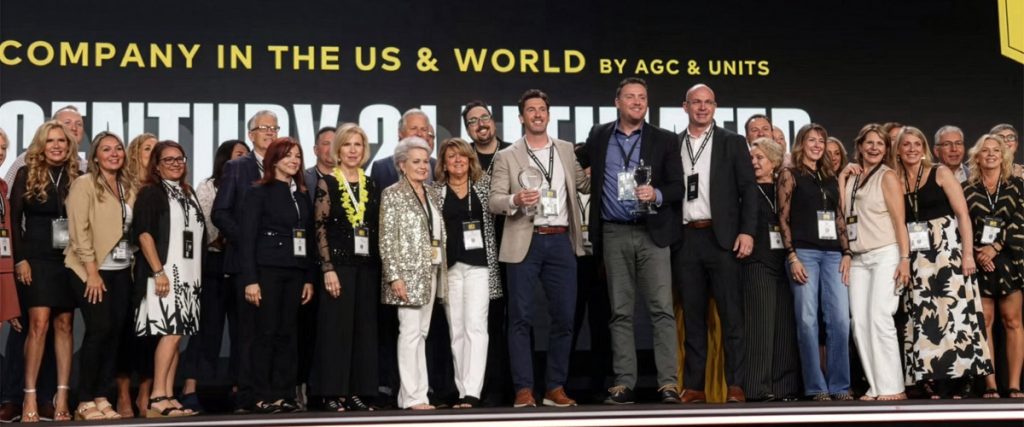 Century 21 Affiliated leadership gathered to celebrate the company's recognition as the number 1 Century 21 franchise worldwide for 2025.