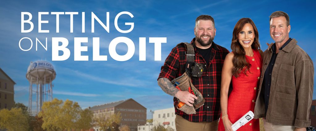 Konya Hendricks Schuh in promotional artwork for Betting on Beloit Season Two.